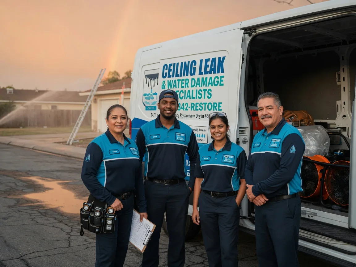 Ceiling Leak Cleanup company in East Templeton, MA