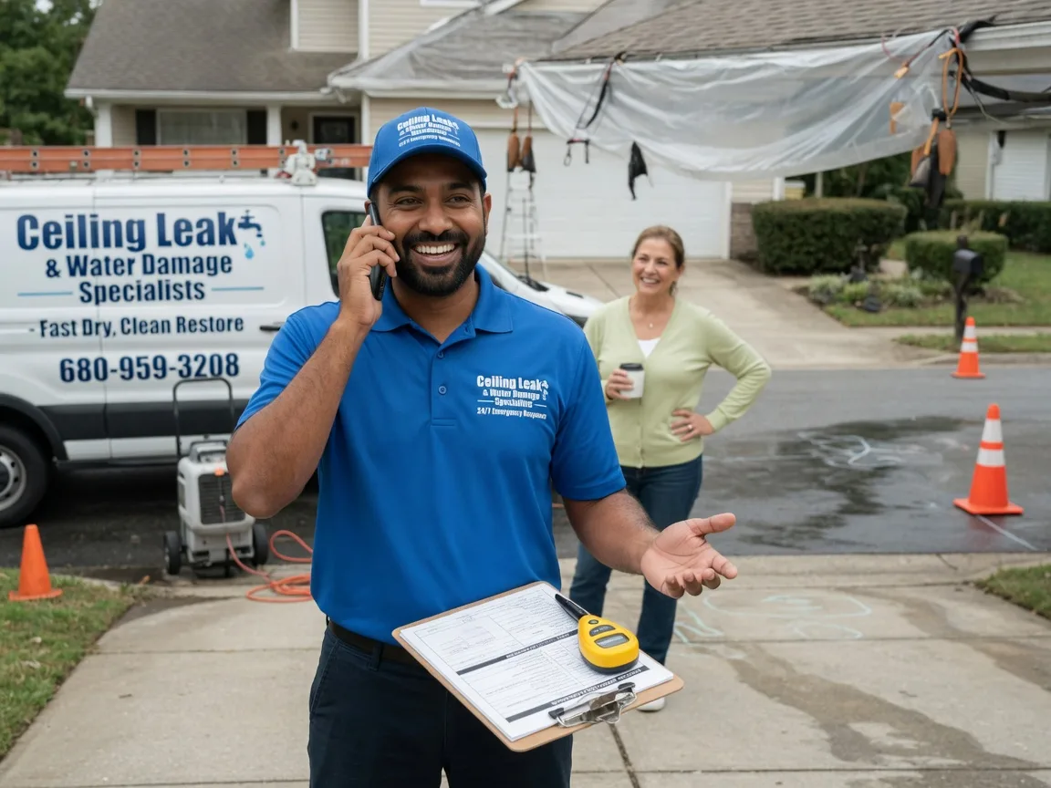 Ceiling Leak Cleanup East Templeton, MA FAQs
